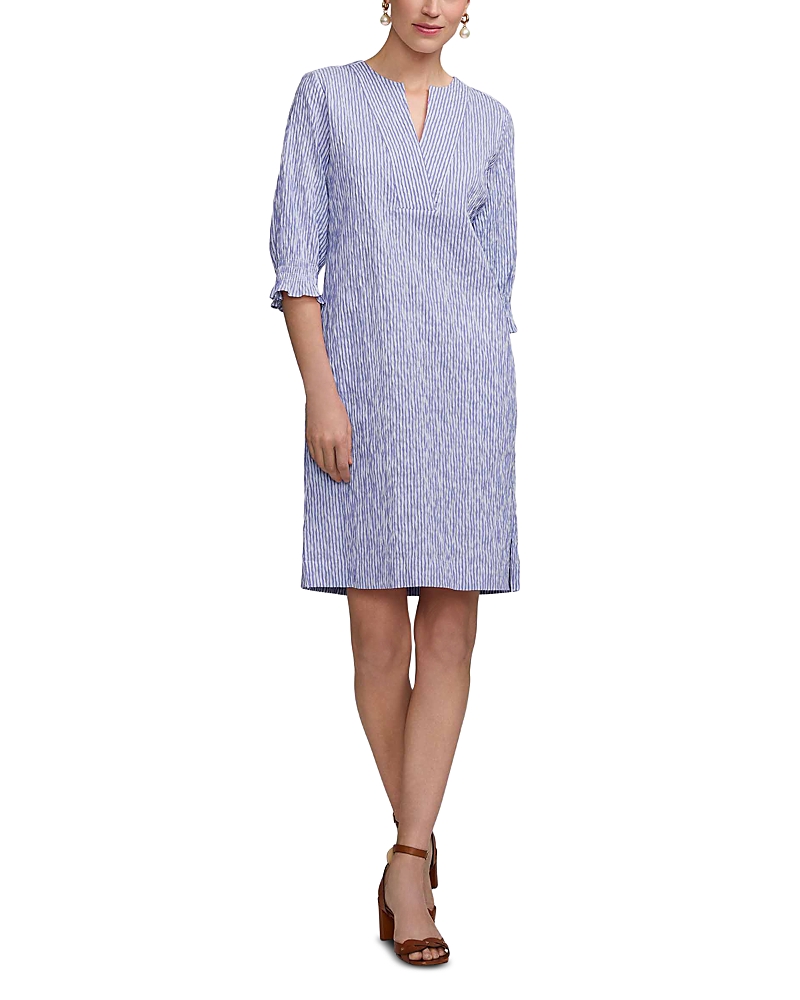 Foxcroft Alicia Jacquard Crinkle Dress