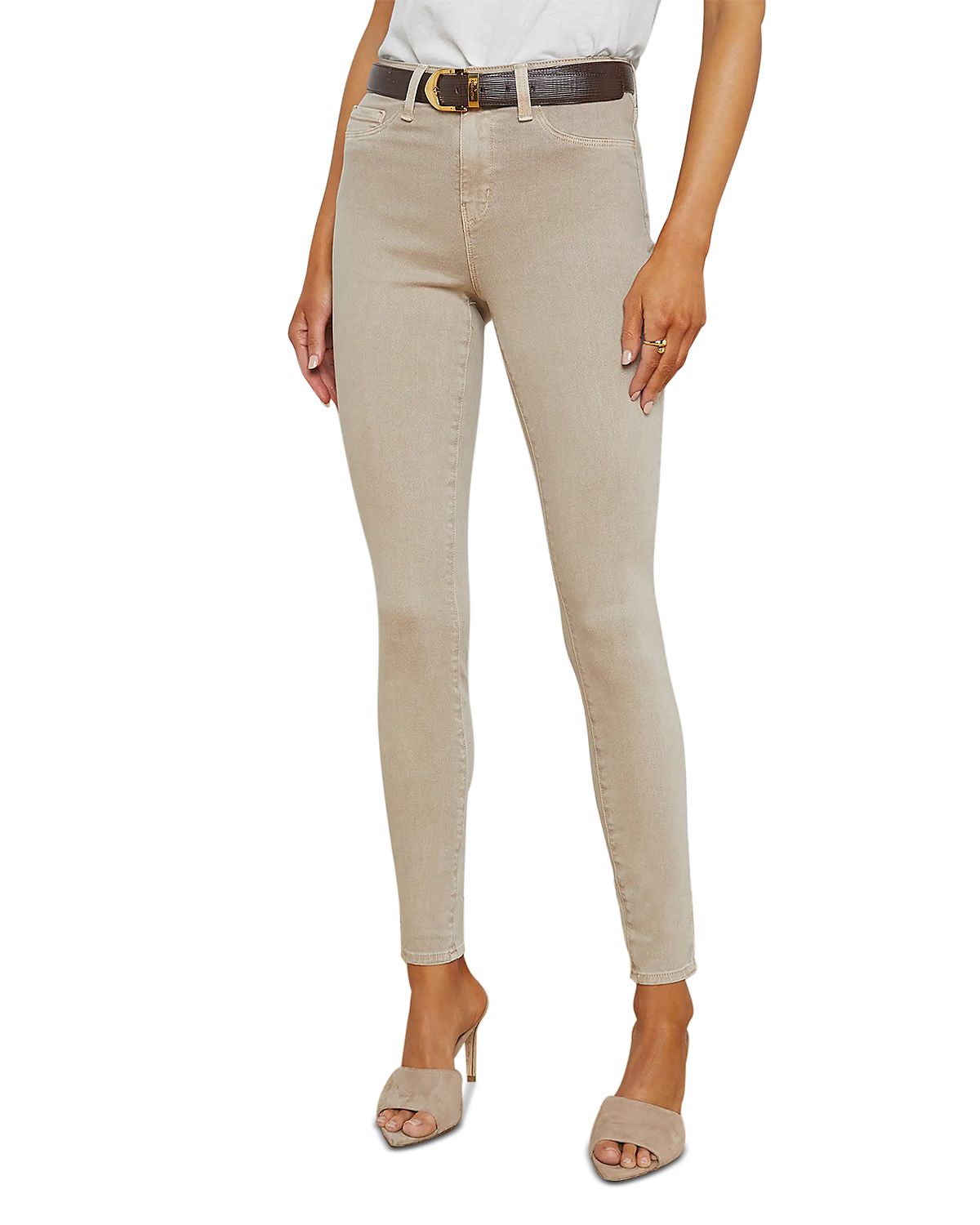 L'Agence Marguerite Mid Rise Skinny Jeans