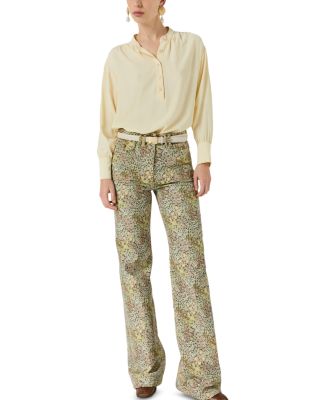 Cezanne Tunisian Collar Blouse