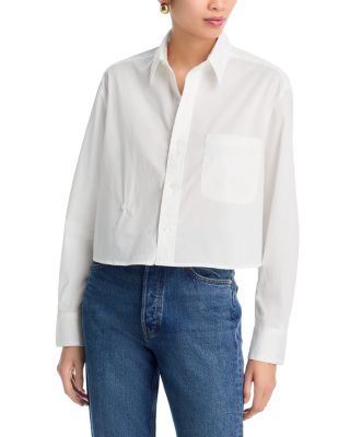 Long Sleeve Cropped Shirt