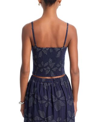 Embroidered Crop Top - Exclusive