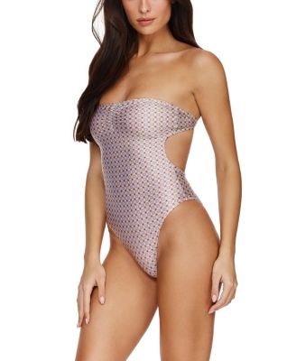 Vacation Mode Bandeau One Piece