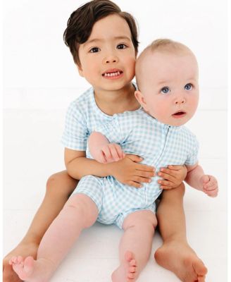  Boys' Harbor Gingham Bamboo Sleeper - Baby