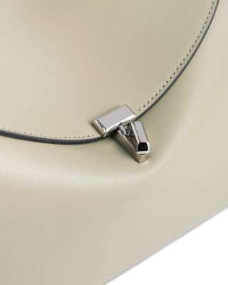 T-Lock Beige Leather Handbag 