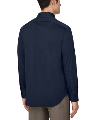 Regular Fit Cotton and Silk Polo Shirt