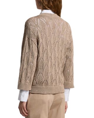 Pointelle Cardigan