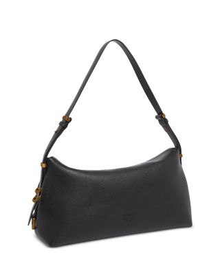 Saddle Horizontal Classic Leather Shoulder Bag