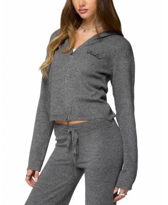 Ayah Knit Zip Up Hoodie