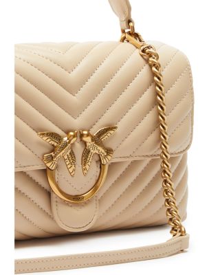 Love Lady Puff Classic Leather Handbag