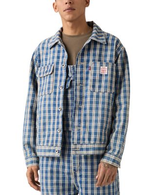 Sunrise Check Trucker Jacket