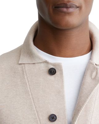 Plaza Long Sleeve Button Through Ribbed Cardigan