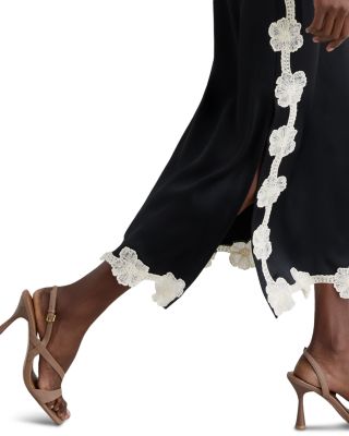 Doa Floral Lace Detail Skirt