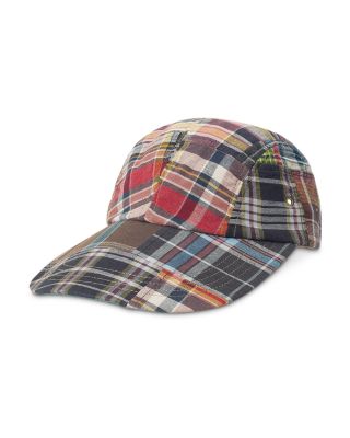 Long Bill Patchwork Madras Cap