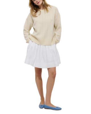 Charlie Cashmere Cable Knit Sweater