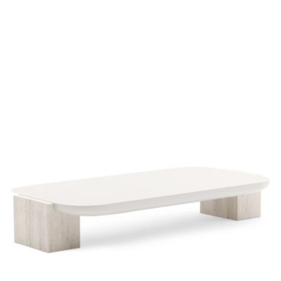 Overlap Rectangle Cocktail Table