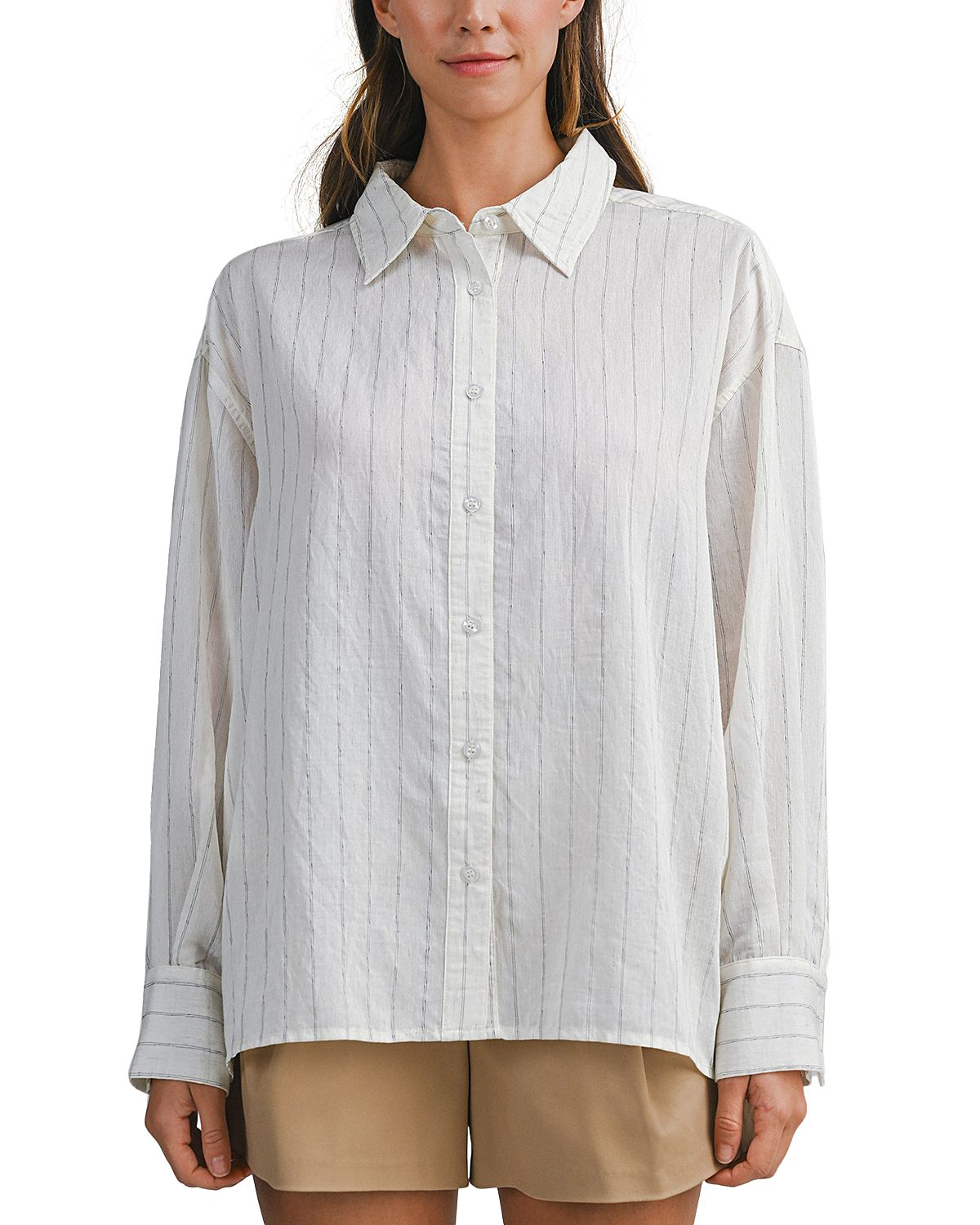Luvee Pinstripe Over