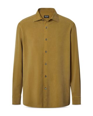 Regular Fit Silk Shirt