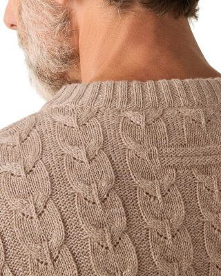 Linen Cashmere & Silk Crewneck Sweater