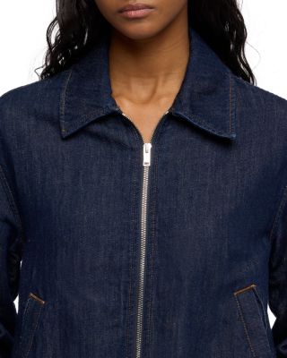 Denim Bomber Jacket