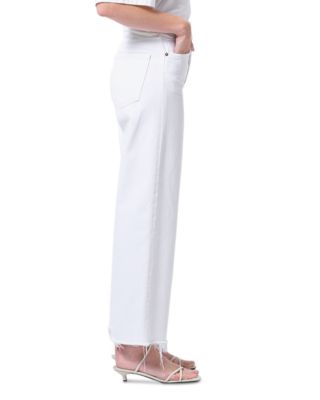 Ren High Rise Wide Leg Jeans in Marshmallow