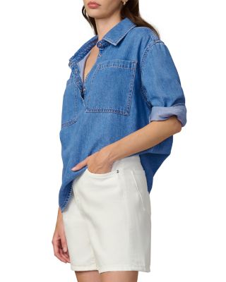 The Easy Denim Popover Shirt