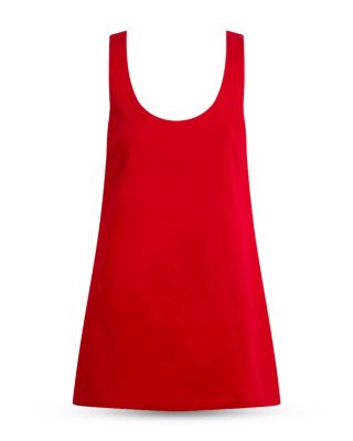 The Scoop Neck Mini Dress