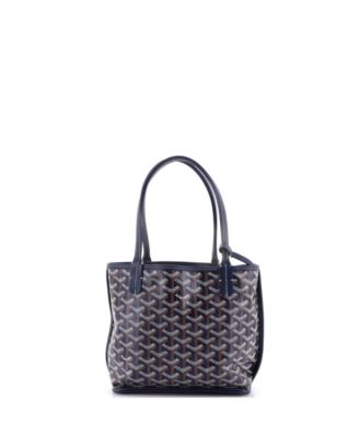  Mini Anjou Reversible Tote Coated Canvas