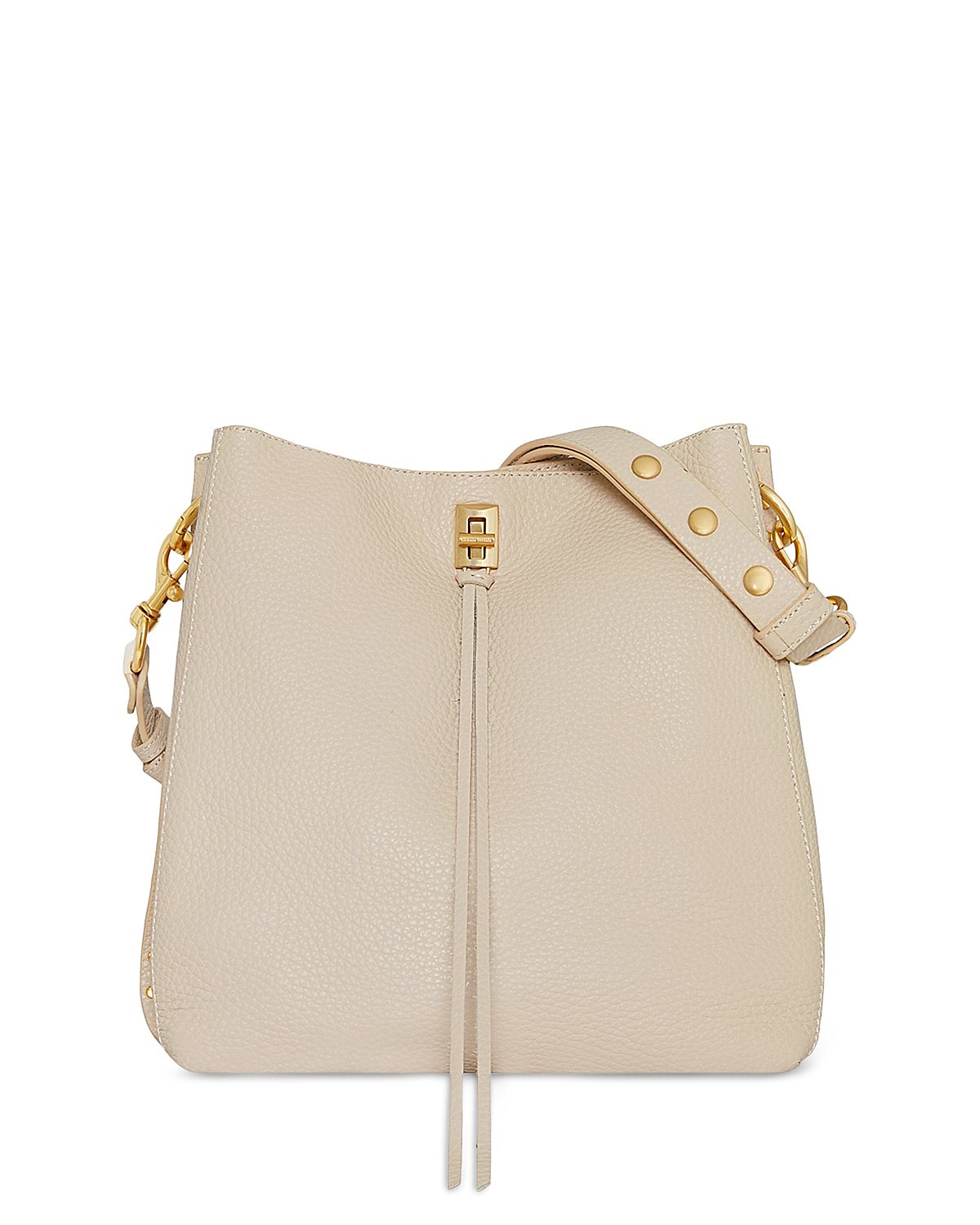 Rebecca Minkoff Darren Medium Pebbled Leather Shoulder Bag