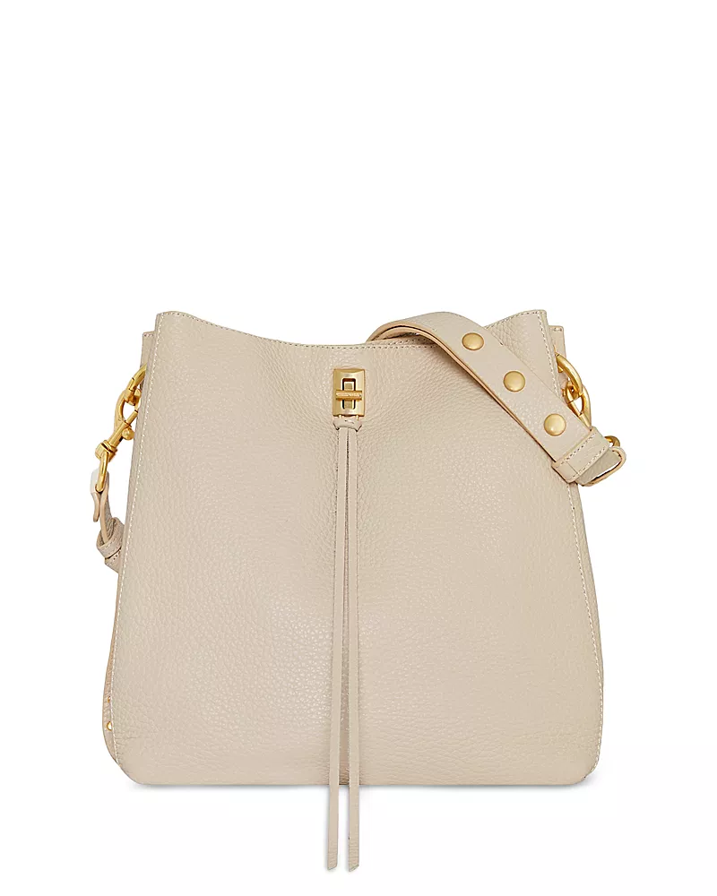 Rebecca Minkoff Darren Medium Pebbled Leather Shoulder Bag