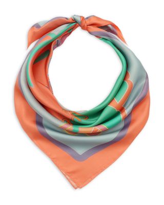 Kurt Script Silk Scarf