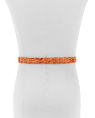 Women's Raffia Belt