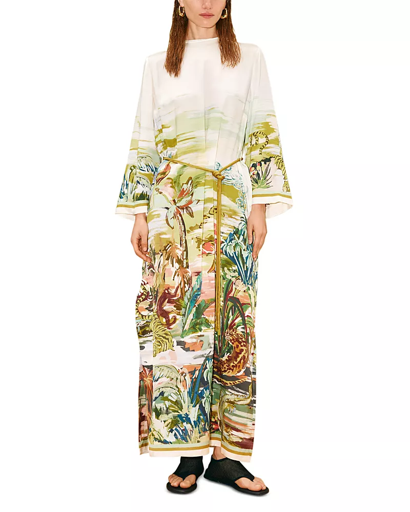 Alemais Jungle Midi Dress