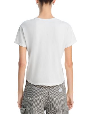 Cap Sleeve Boyfriend Tee