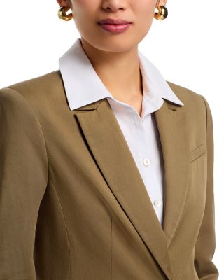 Peri Ruched Sleeve Jacket