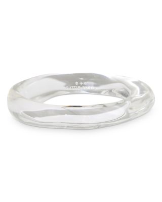 Liquid Lucite Bangle Bracelet