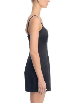 York Satin Minidress