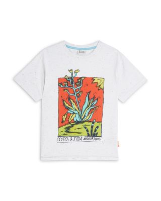 Boys' Front Artwork Neps Relaxed Fit Tee - Big Kid
