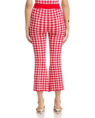 Gingham Knit Jacket & Pants - Exclusive