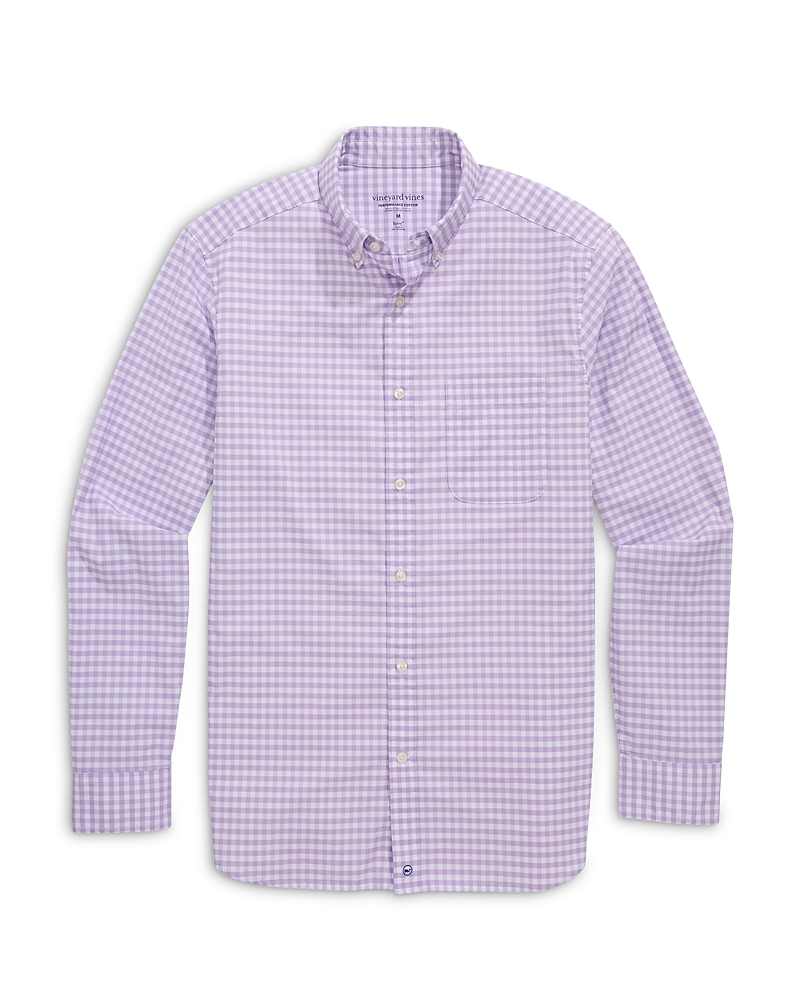 Vineyard Vines Gingham On-The-Go brrr Classic Fit Shirt