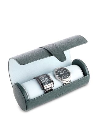 Suede Lined Travel Watch Roll