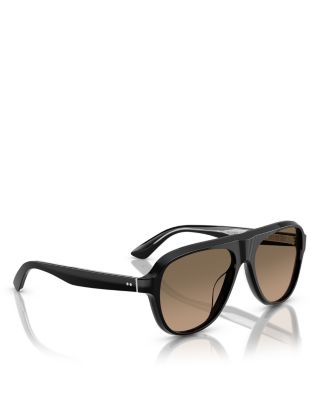 Paul Newman Aviator Sunglasses, 57mm