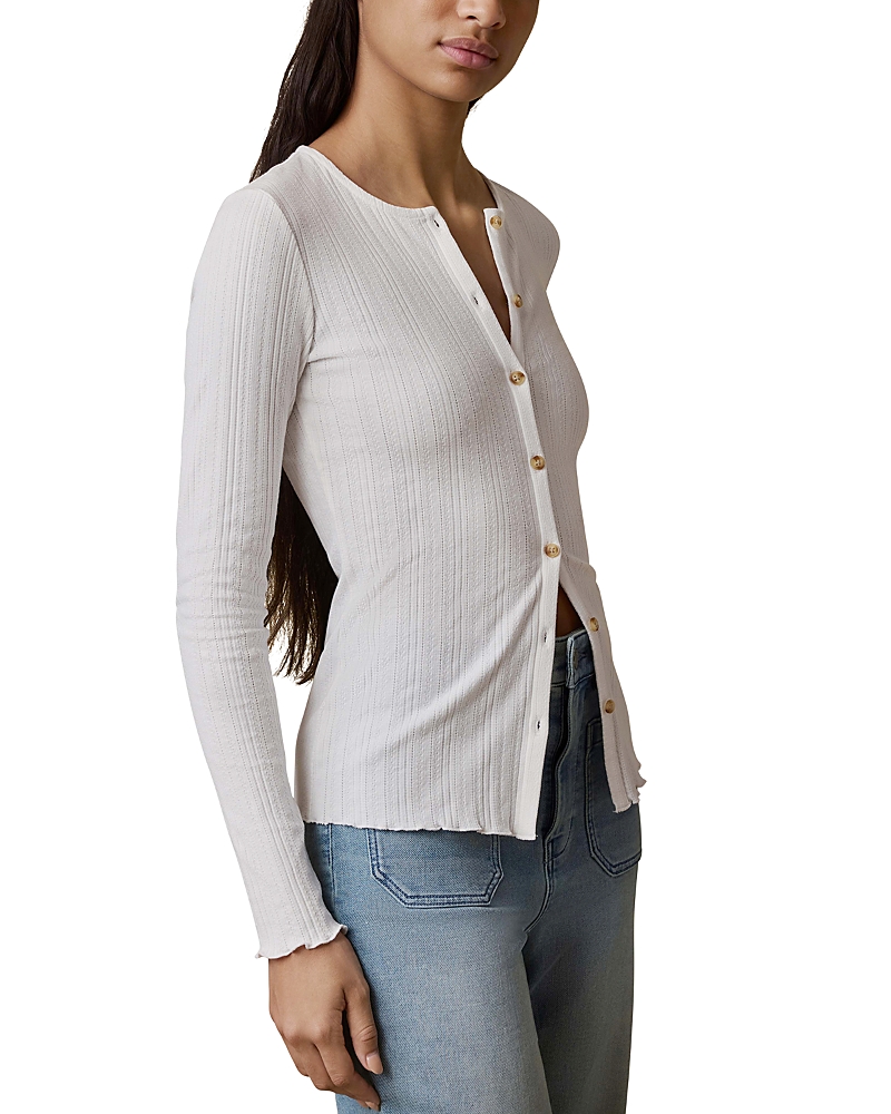 Faherty Paradise Pointelle Cardigan