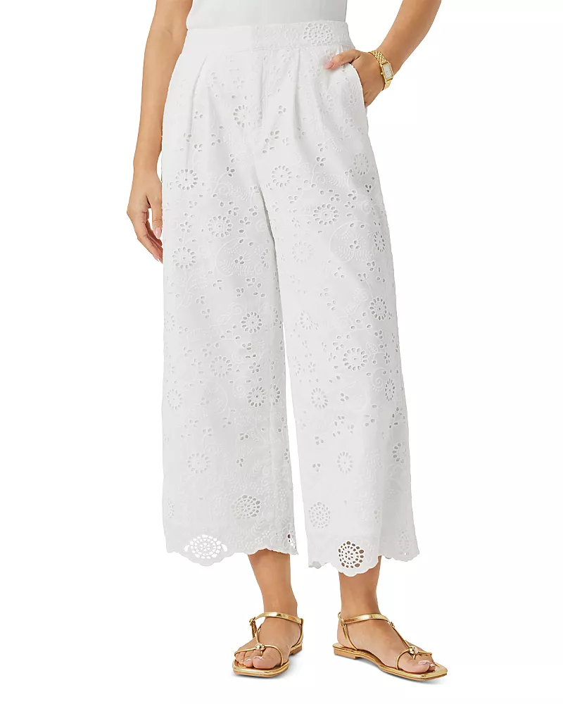 Splendid Spl X Cj Eyelet Pants