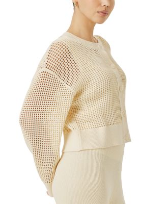  Spl X CJ Open Stitch Cardigan Sweater 