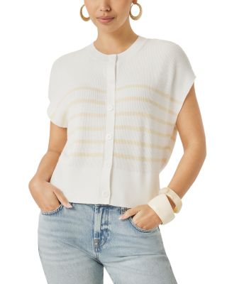 Spl X CJ Stripe Cardigan Sweater 