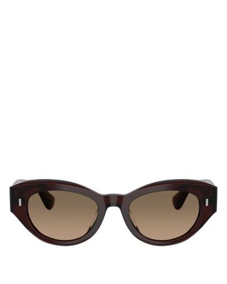 Lerrue Oval Sunglasses, 50mm