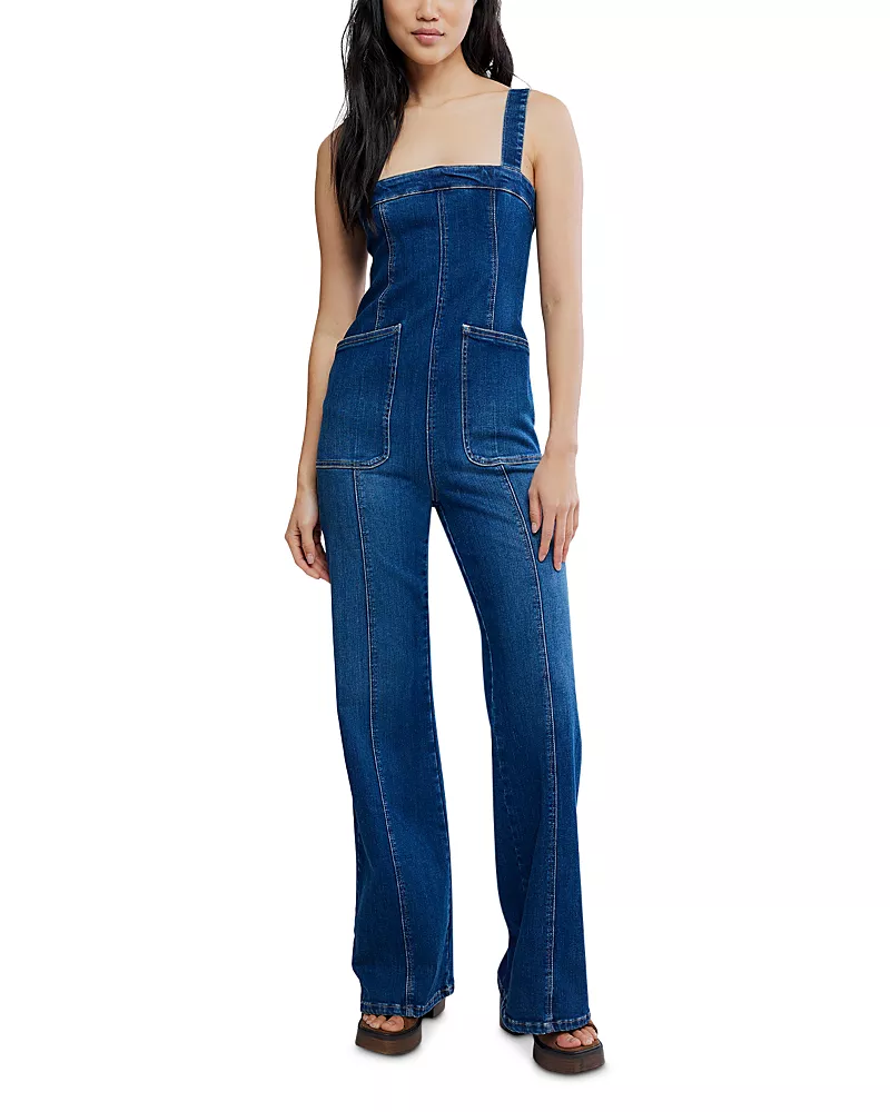 Free People Suns Out Bootcut Jumpsuit