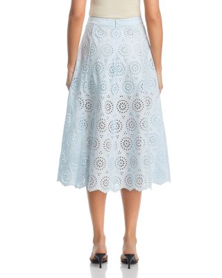 The Solstice Eyelet Skirt