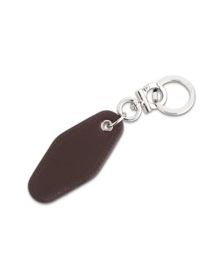 Vintage Leather Hotel Style Keychain