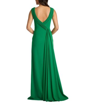 Plaza Drape Back Gown